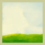 green scenery Poster posters