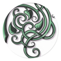 Green Scrollwork stickers by scrollworkcrazy Green Scrollwork stickers