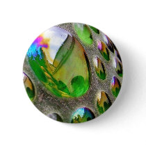 Green Scupture Mirrors Glass buttons