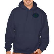 Green Sea Turtle 2-Sided Dark Hoodies