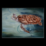 Green Sea Turtle ArtCard business cards