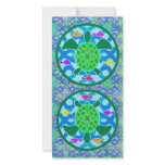 Green Sea Turtle Big Bookmark Picture Card