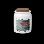 Green Sea Turtle Bubbles candy jars