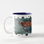 Green Sea Turtle Bubbles Coffee Mug
