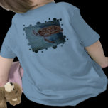 Green Sea Turtle bubbles Infant Tshirt t-shirts