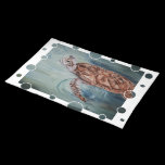 Green Sea Turtle Bubbles placemats