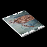 Green Sea Turtle Bubbles notepads