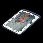 Green Sea Turtle Bubbles ipad sleeves