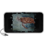 Green Sea Turtle Bubbles speakers