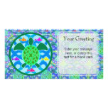 Green Sea Turtle Custom Card Custom Photo Card