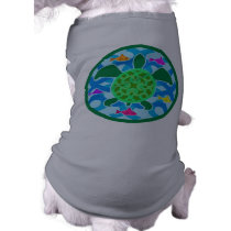 Green Sea Turtle Dog Shirts