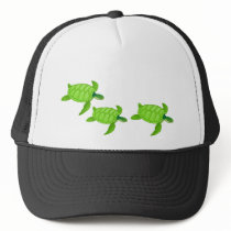 Green sea turtle hats by Just2Cute Green sea turtle hats