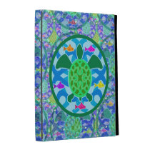 Green Sea Turtle iPad Folio Case