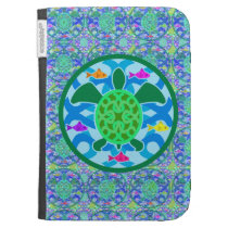 Green Sea Turtle Kindle Keyboard Case