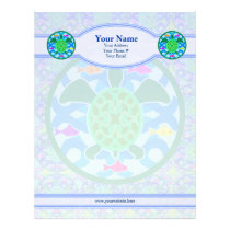 Green Sea Turtle Letterhead