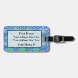 Green Sea Turtle Luggage Tag