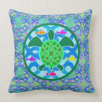 Green Sea Turtle Pillows