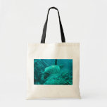 Green Sea Turtle Tote Bags