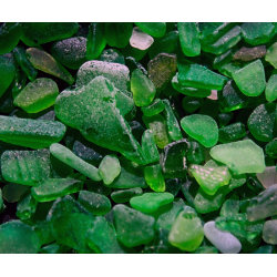 Green Seaglass mousepad