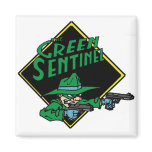 Green Sentinel Magnet