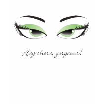 Green sexy eyes t-shirts