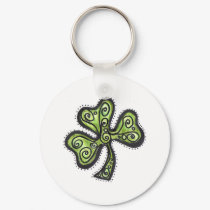 Green Shamrock keychains