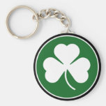 Green Shamrock Keychains