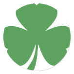 green shamrock st. patrick´s day stickers
