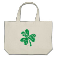 Green Shamrock St. Patrick's Day Tote Bag