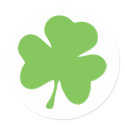 green shamrock stickers by Tomaniac green shamrock stickers