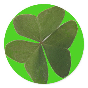 Green Shamrock Sticker sticker