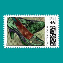 green shoes postage by lissame73 green shoes postage