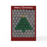 Green shotgun shell tree Christmas Card Green shotgun shell tree Christmas Card