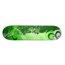 Green SingSong - Skate Deck