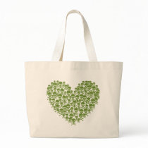 Green Skull Heart bags by JuJuGarden Green Skull Heart bags