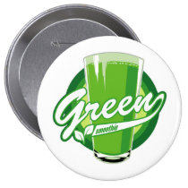artsprojekt, green smoothie, detox, smoothie, healthy, green, juicing, diet, Badges og Pin med brugerdefineret grafisk design