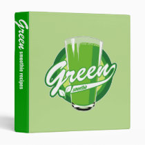 artsprojekt, smoothie, green smoothie, detox, healthy, vegetarian, juice cleanse, green smoothie recipes, weight loss, Binder with custom graphic design