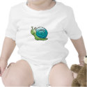 Green Snail Shirt, Sweatshirt or Infant Bodysuit