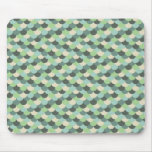Green Snake Scales Vector Art mousepads