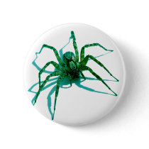 Green Spider Button
