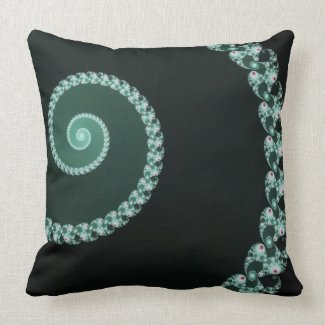 Green Spiral - fractal design
