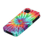 Green Spiral Tie-Dye Casemate iPhone 4 iPhone 4 Covers