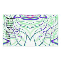 GREEN SPIRALS business cards by shayneemelissa GREEN SPIRALS business cards