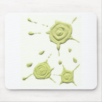 green splats mousepads