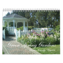 Green Spring Gardens, Fairfax County, Virgini... Wall Calendar