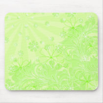 green spring mousepads