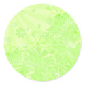 green spring stickers