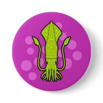 Green Squid Buttons