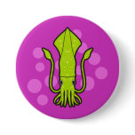 Green Squid Buttons