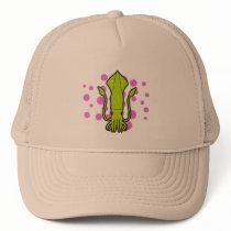 Green Squid hats